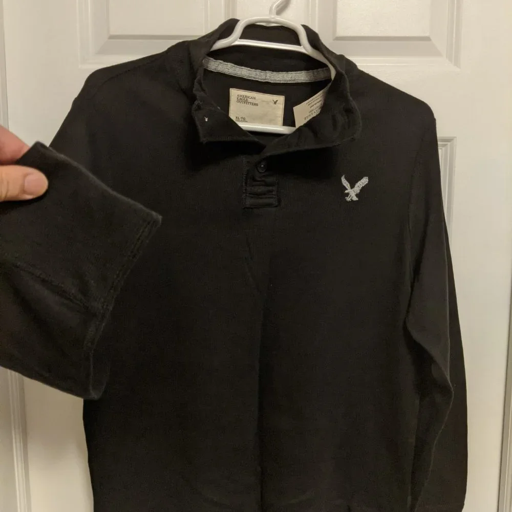 American Eagle AE Thick long sleeve Shirt Warm Men's XL